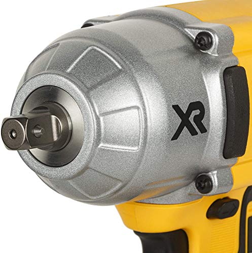 DEWALT DCF899P2-QW Trapano Avvitatore a Impulsi Attacco 1/2" a Batteria, 5.0 Ah, Motore Brushless