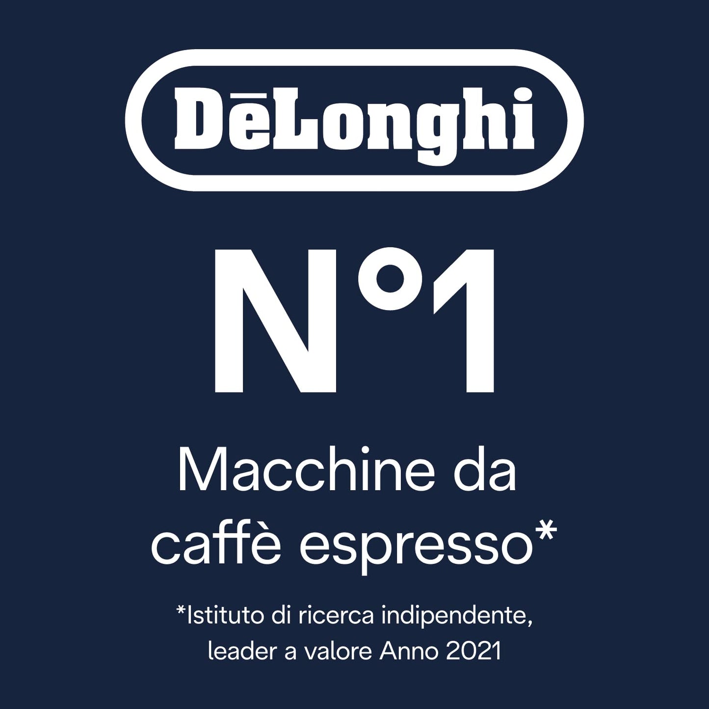 De'Longhi Magnifica S ECAM22.110.B Macchina da Caffè Automatica per Espresso e Cappuccino, Caffè in Grani o in Polvere, 1450 W, Nero