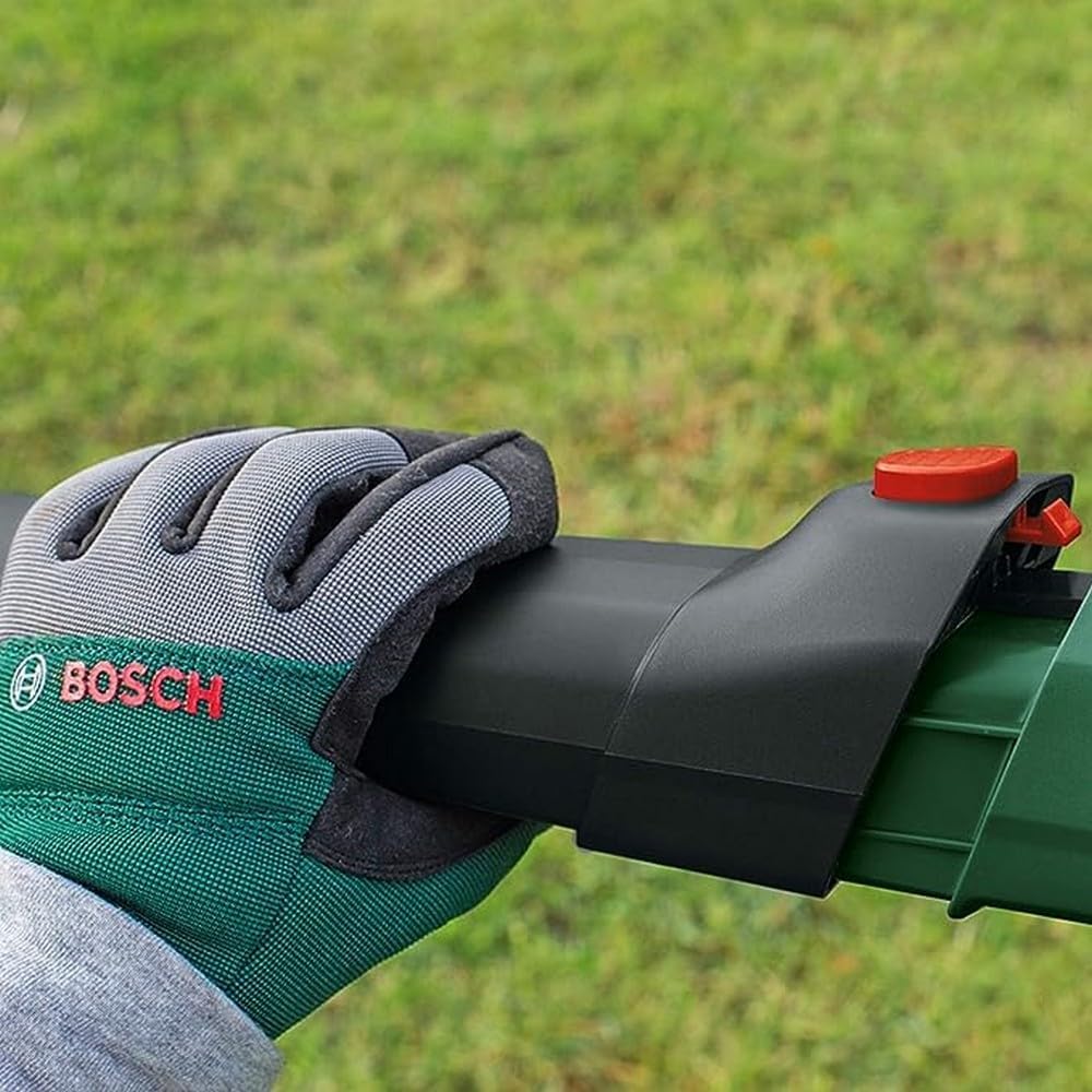 Bosch Home and Garden Soffiatore/aspiratore elettrico UniversalGardenTidy 2300, 2300 W, sacco di raccolta da 45 l, velocità variabile, per soffiare, aspirare e triturare foglie, confezione in cartone