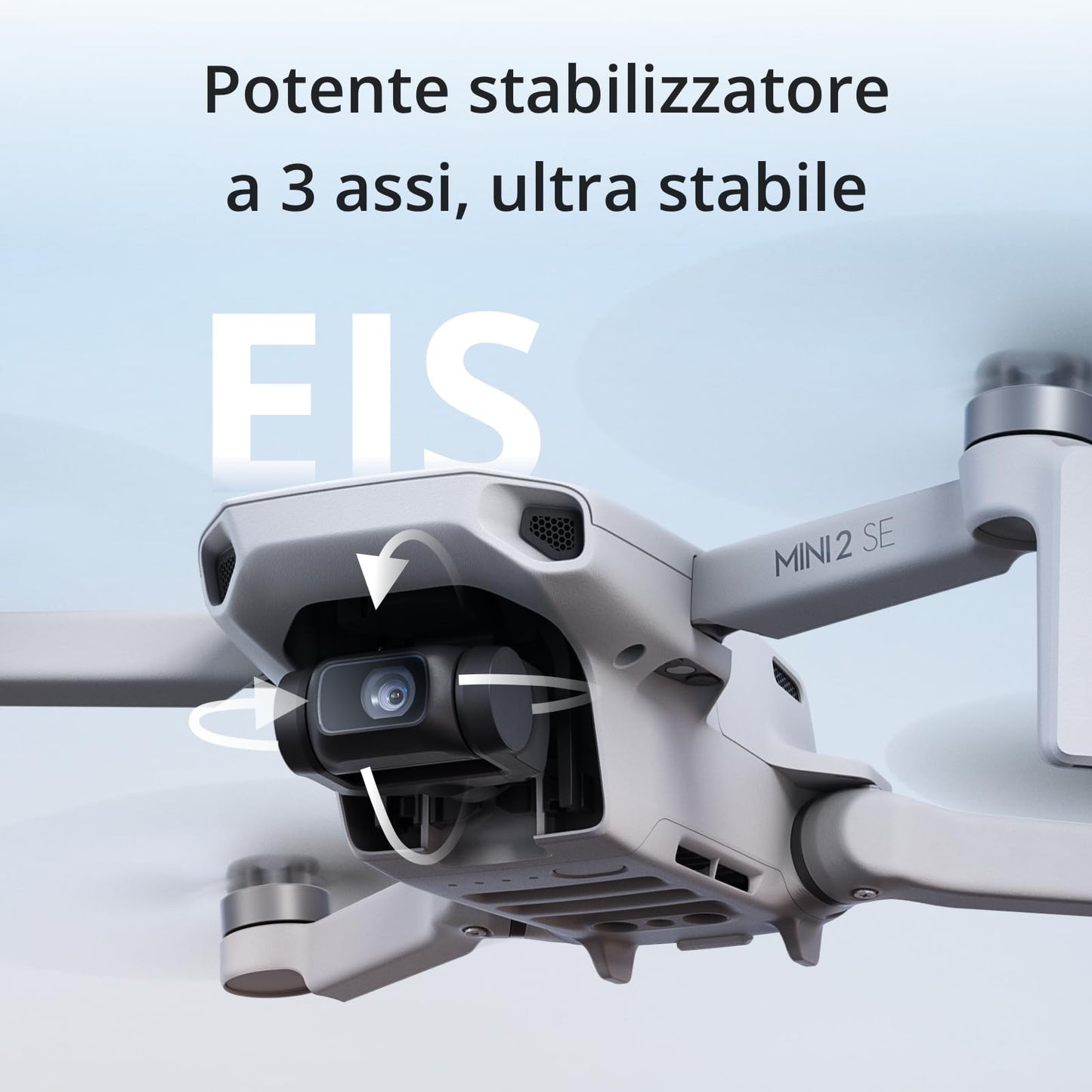 DJI Mini 2 SE, mini drone con fotocamera leggero e pieghevole, video in 2.7K, modalità intelligenti, fino a 10 km