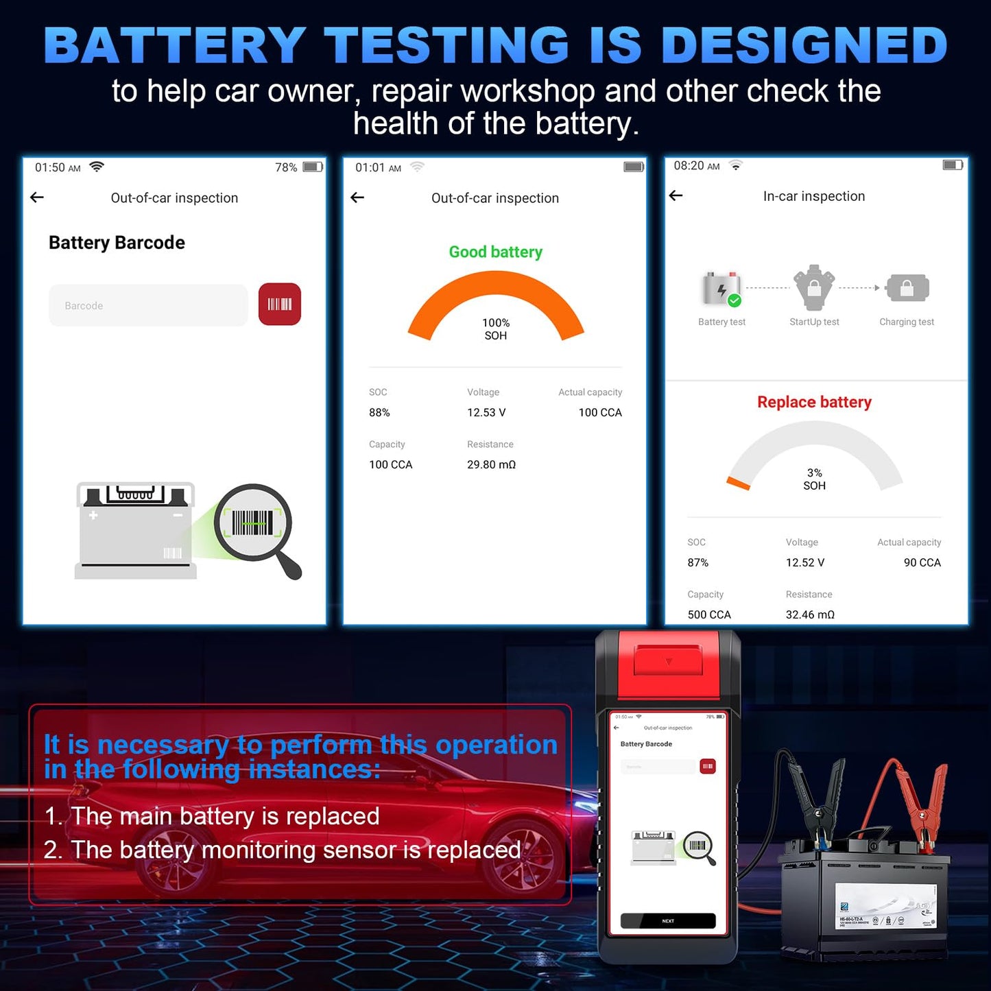 KINGBOLEN K6 PRO OBD2 scanner Auto Diagnostica Professionale, Codifica ECU, FCA Auto Auth, TPMS