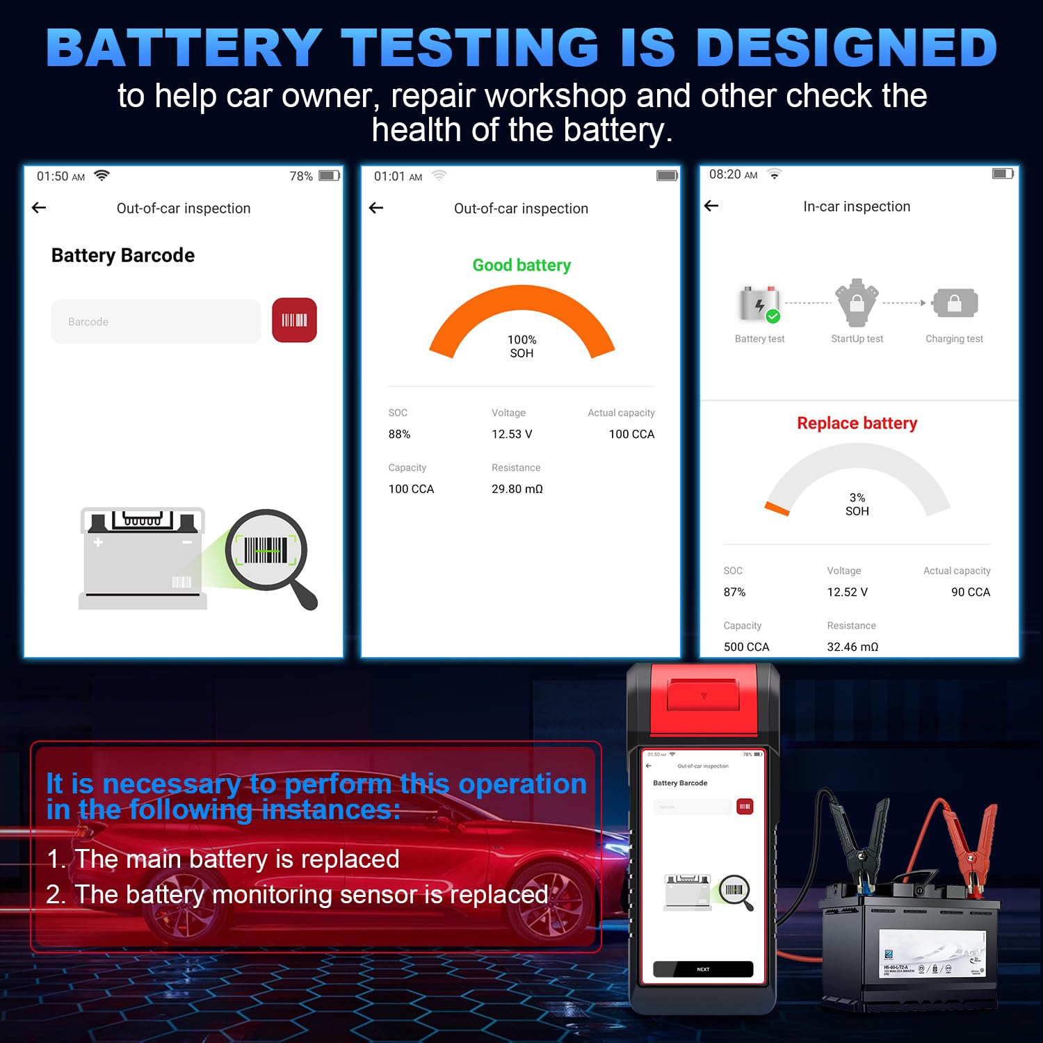 KINGBOLEN K6 PRO OBD2 scanner Auto Diagnostica Professionale, Codifica ECU, FCA Auto Auth, TPMS