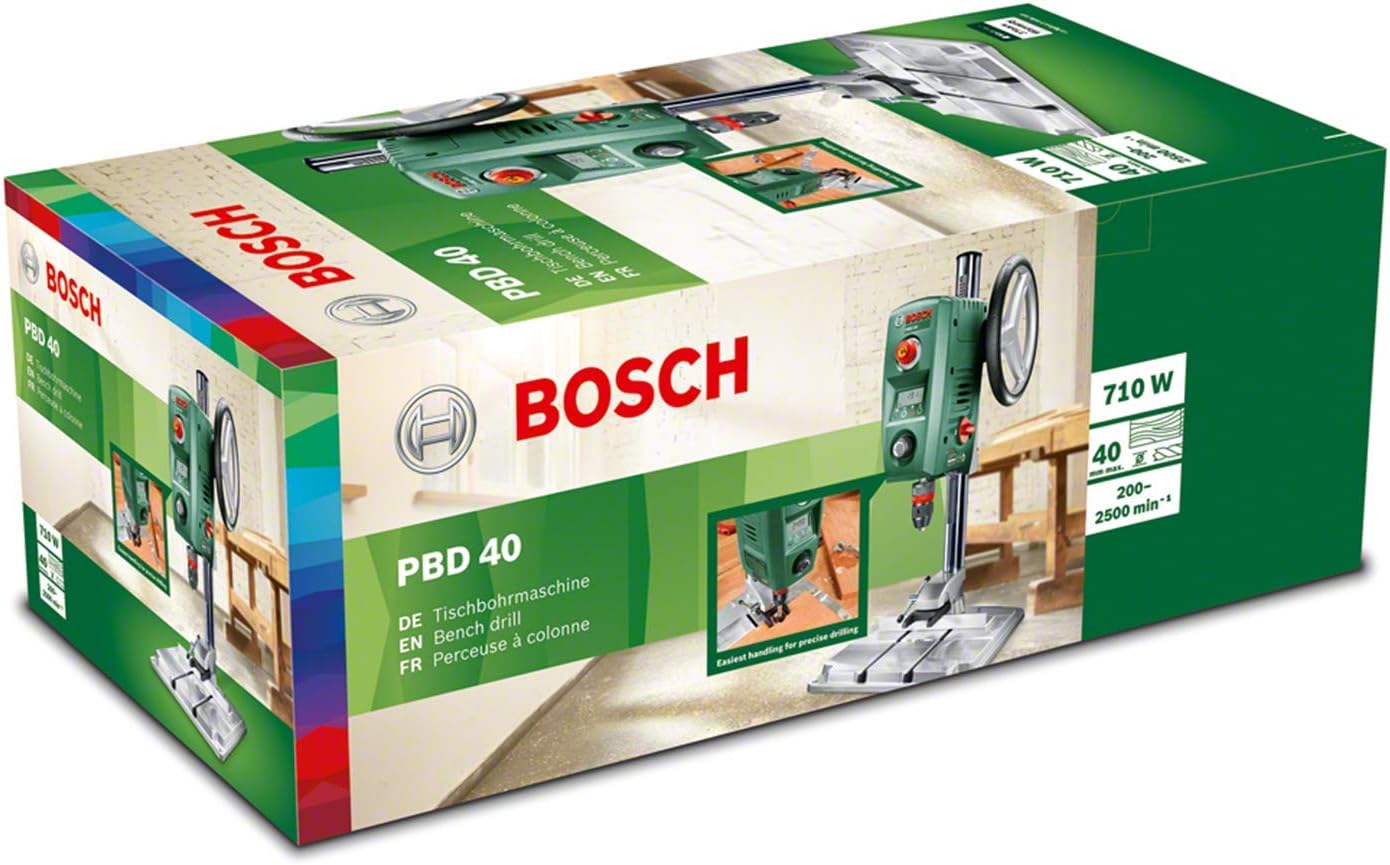 Bosch Home and Garden 0603B07000 Trapano a Colonna per Acciaio e Legno,