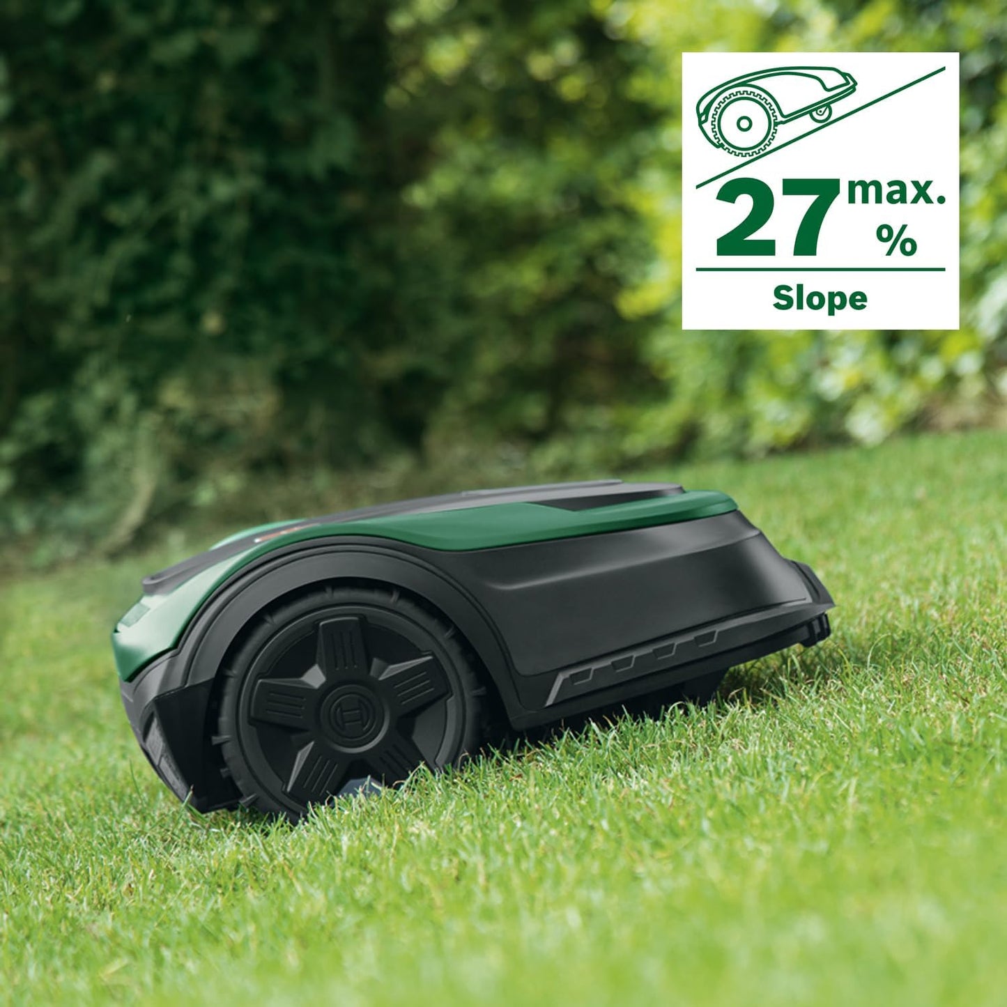 Bosch Home and Garden Robot rasaerba Indego S 500, con batteria da 18 V, stazione di ricarica