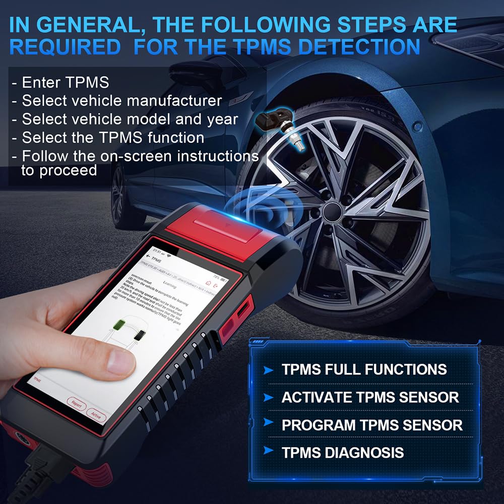 KINGBOLEN K6 PRO OBD2 scanner Auto Diagnostica Professionale, Codifica ECU, FCA Auto Auth, TPMS