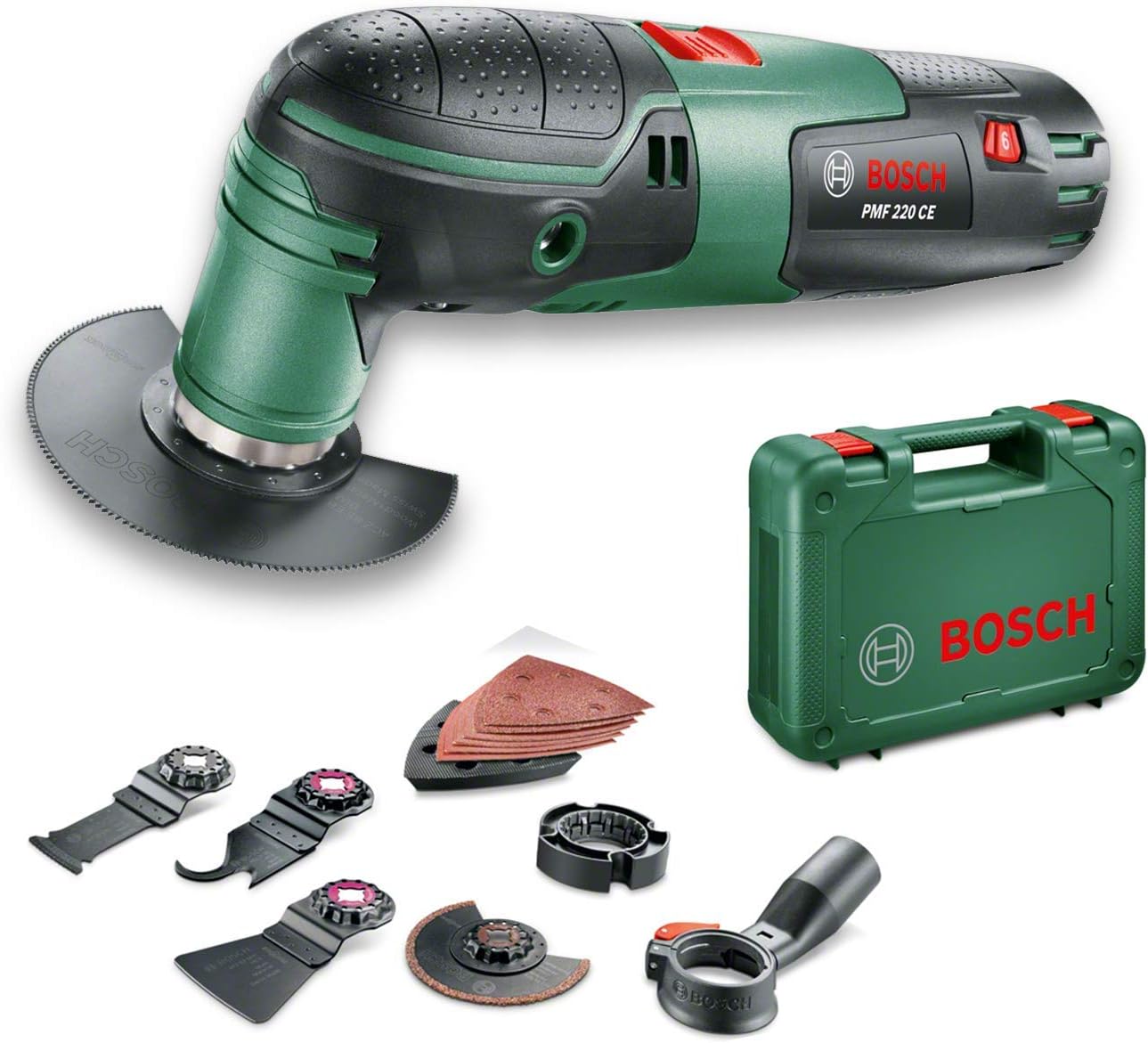 Bosch Home and Garden PMF 350 CES Utensile Multifunzione, Watt, per Accessori Starlock e Starlockplus,